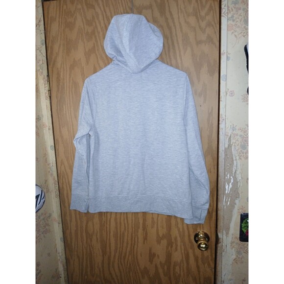 Juicy Couture Sport Hooded Jacket Womens Large Gray Full Zip Drawstrings 38×24 - Picture 2 of 16